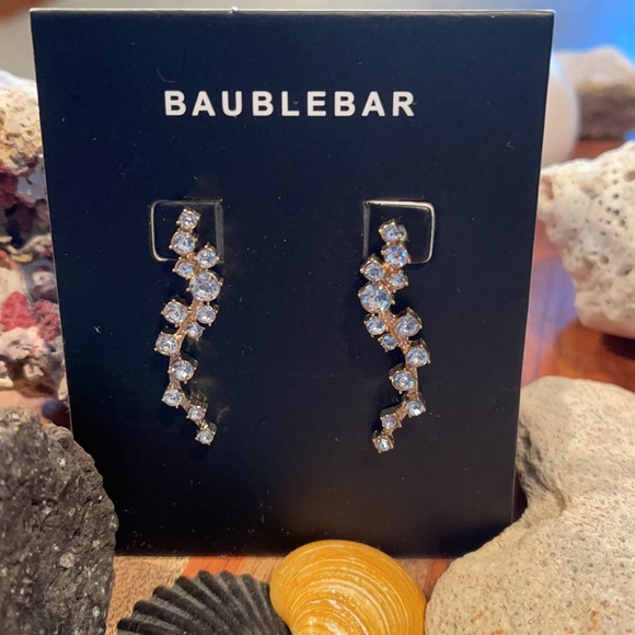 NWOT Baublebar Farah Ear Crawlers Earrings - Picture 1 of 6